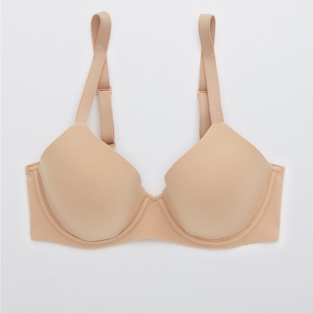 Smoothez full coverage lightly lined bra Aerie 38DDD (38F) nude